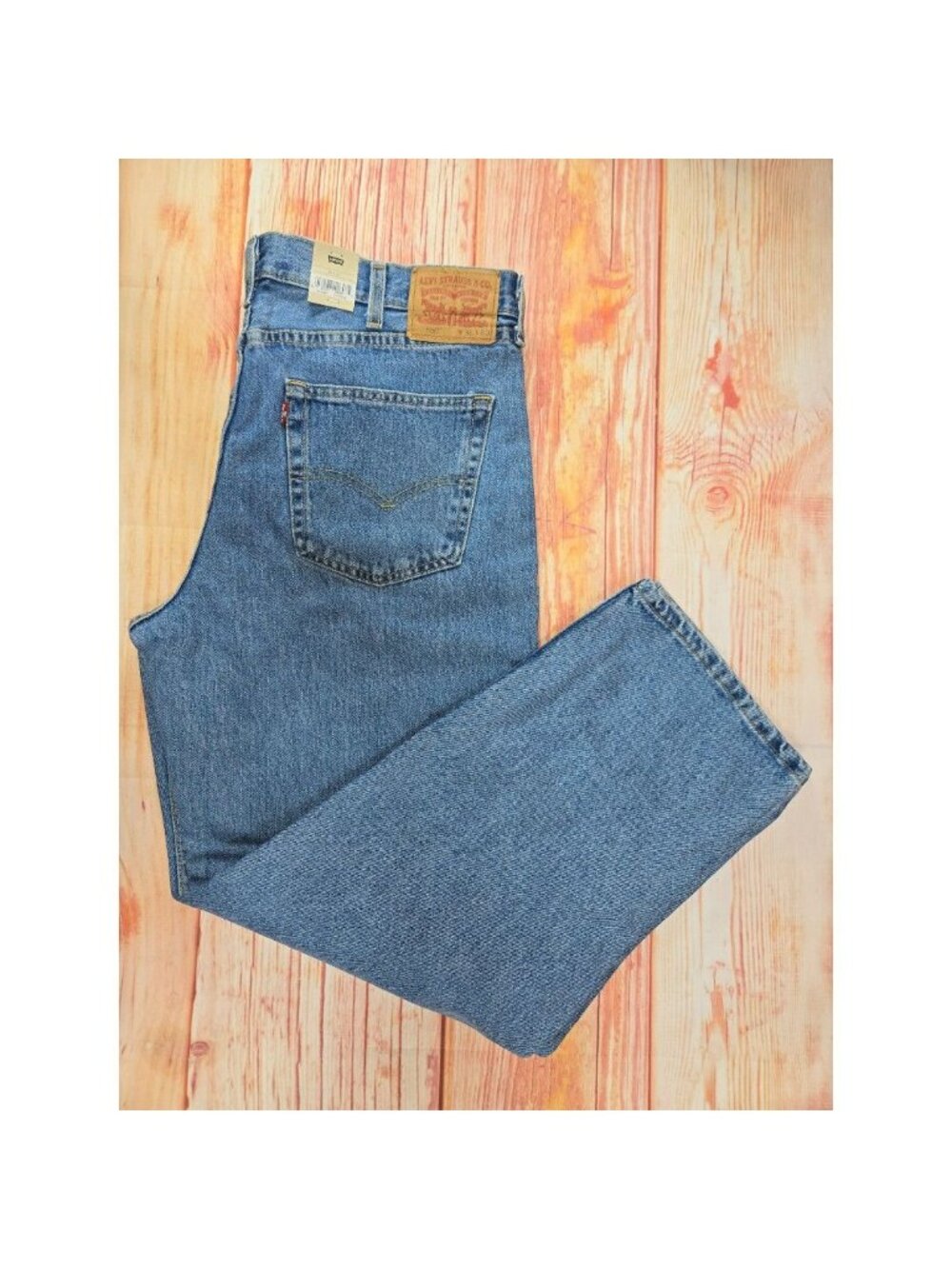 Levis Mens 550 Relaxed Fit Jeans 38x30 NWT